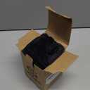 UGASA Velvet Lumbar Throw Pillow Cover, Both Sides Corduroy Striped Soft Solid Decorative Rectangular Cushion Case for Couch/Bedroom/Car, 1 Pack, 12x20 Inch, Black