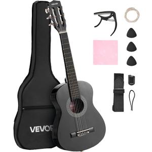 VEVOR Acoustic Guitar, Classical Guitar Starter Kit for Beginners, with Nylon Strings, Basswood Guitar, for Kids Adults Girls Boys Students