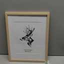 Yaetm 11x14 Picture Frame with Mat for 8x10 Set of 2, Natural Solid Oak Wood Photo Frames 11x14 with Tempered Glass, Display Horizontal and Vertical for Wall Mounting