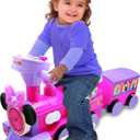 Disney Battery-Powered Minnie Ride-On Train with Caboose and Tracks by Kiddieland, Large