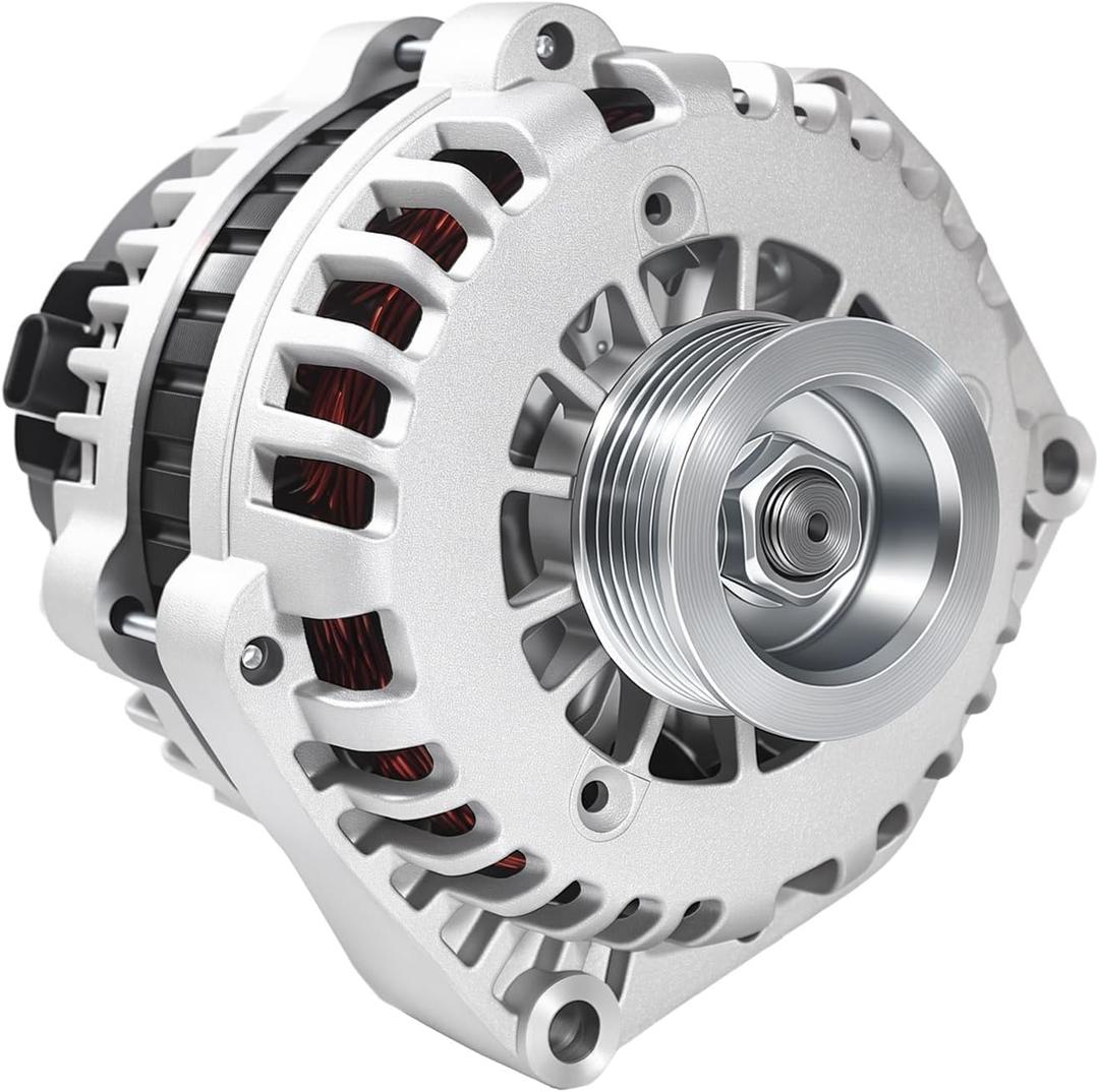 8301N Alternator 160Amp Replacement for 2007-2014 Chevy Tahoe, Avalanche, Silverado 1500/2500/3500, Suburban 1500/2500, GMC Yukon, Sierra, Cadillac Escalade, Hummer H2, 15093928, 15905871