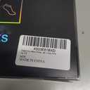 DarkCom Men's Dress Socks, Black, 6 Pairs Classic Cotton Polyester Socks, Reinforced, Cozy (7-9)