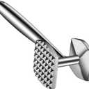 Aliglow Meat Tenderizer Hammer/Mallet Tool/Pounder For Tenderizing and Pounding Steak, Beef And Poultry. Solid Metal Construction With Comfort Grip Handle