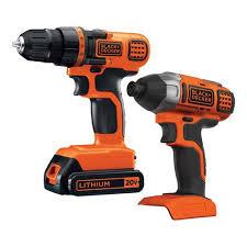 Black & Decker 20v Lithium 2 - Tools Combo Kit