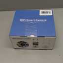 Hiseeu 3MP Security Camera Outdoor,WiFi Camera, Auto Tracking&Light Alarm Floodlight & Color Night Vision,TwoWay Audio, Plugin Cable,Compatible Wireless System