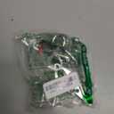 4 Pieces 316 Stainless Steel Ceiling Hook Pad Eye Plate Marine Hardware Hook Loop with Screws