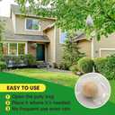 AUDQQM Squirrel Repellent, Chipmunk Repellent for Garden, Outdoor Squirrel Deterrent, Keep Squirrel & Chipmunk Away, Squirrels Repellant, Easy to Place for Yard, Attic & Bird Feeders- 8 Count