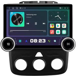 for Dodge Ram Radio 2011-2017 1500 2500 3500 Car Stereo 10.1" IPS Touchscreen Built-in Apple CarPlay Andriod Auto GPS Navigation Bluetooth Head Unit with Free Back Camera (4G RAM+64G ROM+Carplay)