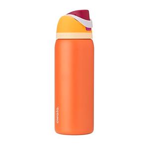 Owala FreeSip Insulated Stainless Steel Water Bottle with Straw for Sports, Travel, and School BPA-Free Sports Water Bottle, 32 oz, Citrus Crush