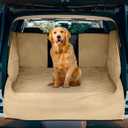 Frontpet SUV Cargo Liner for Dogs - Water-Resistant Pet Trunk Cargo Cover Mat for SUVs and Sedans with Bumper Flap Protector, Trunk Cover, Non-Slip Liner, (35" X 40") Upgraded 2025