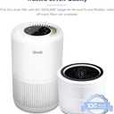 Levoit Core 200S-P Air Purifier Genuine Replacement Filter, AHAM VERIFIDE, Supports HEPA Sleep Mode, High-Efficiency Activated Carbon, Removes Smoke, Odors, Allergens, Core 200S-RF, 1 Pack