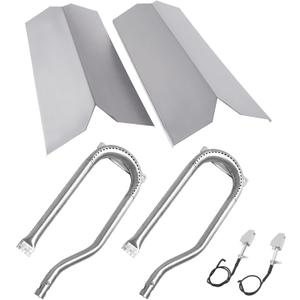 Grill Replacement Parts for Kitchen Aid 720-0891CA 720-0891 720-0891B 720-0891R 730-0891 730-0891B, Flame Tamer and Burner Kit for Kitchenaid Grill Replacement Parts