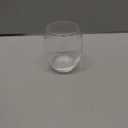 Ziliny 24 Pcs 6 oz Stemless Clear Wine Glasses Glass Cups Recyclable Drinking Glasses for Red or White Wine Cocktail Supplies Party