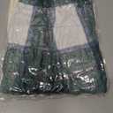 Haloumoning Girls Skirt Sets Fall Outfits Jacquard Long Sleeve Tops Plaid Skirts Shorts 2 Piece Clothing Set, 130cm