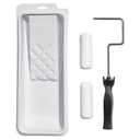 4" High Density Foam Mini-Roller 4 Piece Smoot Cabinet Door & Trim Paint Kit