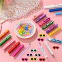 Volleyball Clip Kit-Cheer Pin Making Kit, 367Pc Handmade Wooden Clip Collection with Japanese Wood, Birthday & Holiday Friendship Gifts for Cheerleading and Sports Teams