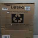 Lasko Pedestal Fan, Oscillating Fan for Bedroom with Adjustable Height and 3 Cooling Speeds, Portable, 18", Black, 1827