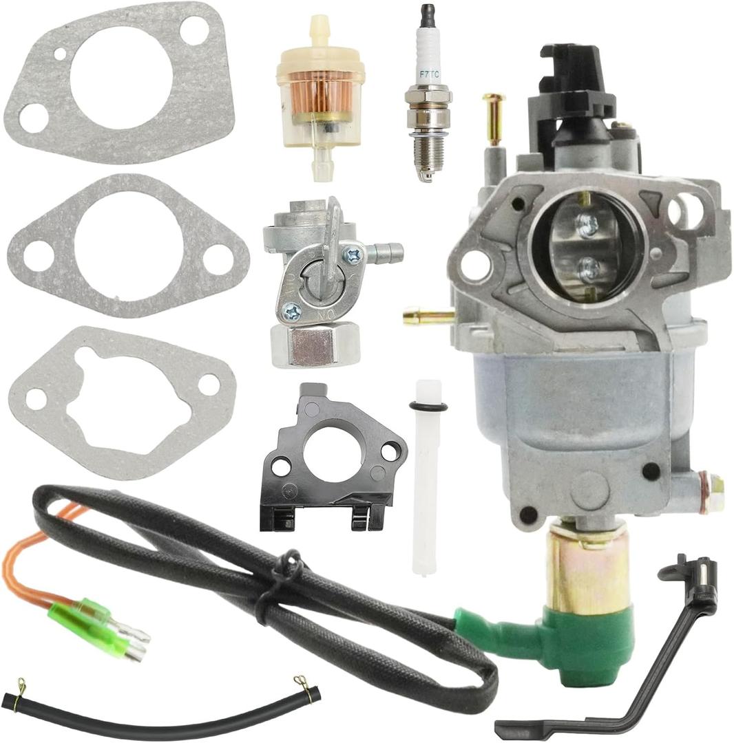 C41155 Generator Carburetor Kit, Replacement for Champion Power CPE 41532 41135 Replacement for Generac GP5500 GP6500 Generator, Replaces C49055 CSA40036