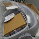 TAIFA Self Cleaning Litter Box with APP Control, Open-Top Automatic Litter Box for Multiple Cats with Safety Sensors, Odor-Free Waste Disposal Includes Trash Bags, 15L Waste Bin, Brush, Scooper, Mat