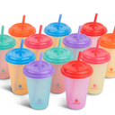  Manna Kids Reusable Color Changing Tumblers 12 Packs