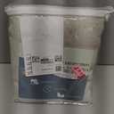 Nanspring Grey Beige Curtains 90 Inches Long for Living Room Linen Light Filtering Semi Sheer Curtain Back Tab Rod Pocket Simple Modern Neutral Elegant Boho Gray Drapes for Bedroom 52x90, 2 Panels