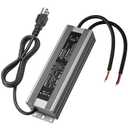 12V Power Supply IP67 Waterproof Output 300W DC12V 25A 3-Prong Plug 4.5feet (12V 300W)