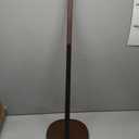 Nefelibata Wooden Guitar Stand - Handmade German Ash Solid Semi-curved Design Wood Stand Floor, Best for Acoustic guitars, Classical guitars, Banjos, Mandolins(Brown)