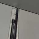 1Pack Spring Tension Curtain Rod 26-39 inch Black Adjustable Spring Rod Extendable Tension Rod For Kitchen, Bathroom, Window, Bookshelf, Closet