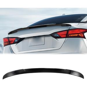 Gloss Black Rear Spoiler Wing Compatible with 6th Gen Nissan Altima 2019-2025