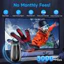 5000+ Miles Range TV Antenna, 2026 Upgraded Antenna for Smart TV Indoor Outdoor, HD Digital TV Antenna for Local Channels with Strongest Amplifier, Supports 8K 4K 1080P All TVs-40ft Coax Cable