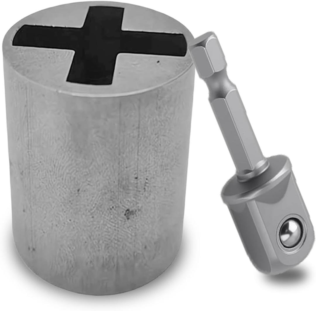 Scissor Jack Adapter, Universal Jack Socket Adapter for Hand Drill, for Scissor Car Jack, Easy Tire Change Tool with a 1/2 in Adapter Bit