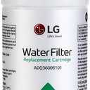 LG LT700P- 6 Month / 200 Gallon Capacity Replacement Refrigerator Water Filter (NSF42 and NSF53) ADQ36006101, ADQ36006113, ADQ75795103, or AGF80300702 , White , Single