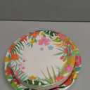Gatherfun Tropical Luau Party Supplies Kit for 76 Count- Aloha Hawaiian Party Decorations with Disposable Paper Plates| BBQs & Summer party (9)