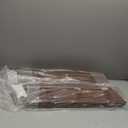 DEZ FURNISHINGS Cordless 2" Faux Wood Blind, 28" W x 72" H, Dark Oak