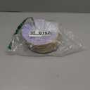 PLASTICPRO 30 Pack Disposable Plastic Plates Heavyweight Granite Look Elegant 7 inch Dinner Plates Purple with Gold Rim