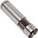 Latent Epicure Electric Salt and Pepper Grinder (SINGLE) - Rechargeable USB-C - Stainless Steel Salt, Pepper or Spice Mill with LED Light - One Handed Operation - Adjustable Ceramic Grinders