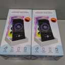 2 x  Wavy Light & Mirror Phone Holder