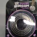 ShowerShroom Ultra Matte Black Hair Catcher, Stainless Steel Drain Protector, Fits All Shower Drains