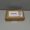 HIEMEY Clear Crystal Drawer Pulls and Knobs, Polished Chrome Glass Knobs for Cabinets Dresser Drawers Bathroom Kitchen, Octagon 10 Pcs