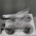 4Light Bathroom Light Fixtures, Matte Black Modern Vanity Lights Over Mirror with Clear Glass Shade, Bathroom Wall Lamp for Mirror Kitchen Living Room Hallway Cabinet Porch Bedroom Reading room