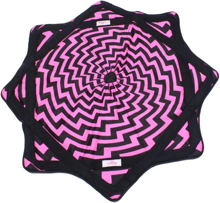 Star Mini Flow Star - Neon Series - 20" Diameter - Smaller Size for Smaller Hands and Easier Spinning (Pink)