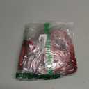 16 Pcs Vintage Christmas Tree Red Bow Ornaments with Clip Burgundy Clip Velvet Bows Ribbon with Easy 5.1x7.1 Inch Pre-Tied Small Ornaments for Xmas Decorations Wreath Gift Indoor Outdoor