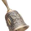 DomeStar Hand Bell Brass Call Bell for Bedside, Dinner, Wedding  20 Pack