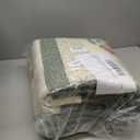 vctops Farmhouse Green 3 Piece Embroidered Floral Quilted Bedspread Quilt Set 100% Cotton Reversible Patchwork Coverlet Set 1 Quilt and 2 Pillow Shams (Green, King)