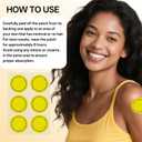 Dopamine Patches,Vegan Mood Support Patches,Patch Cosmetic,Natural Ingredients Patch,60 Count (Pack of 1)