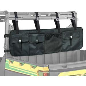 Heavy-Duty UTV ATV Double Gun Rack Roll Cage Organizer Bag - Padded Rifle Case with Extra Storage Compatible with Polaris Ranger, Can-Am, Honda, Yamaha, Kawasaki UTVs (Fits 2 Guns)