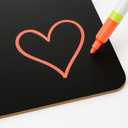 FLP40088 - Flipside Black Dry Erase Board, 36"W x 24"H