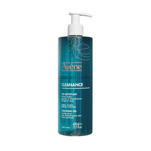 Avne Cleanance Cleansing Gel Soap Free Cleanser for Acne Prone, Oily, Face & Body, Alcohol-Free