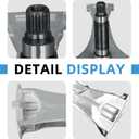 DC97-17004B Washer Flange Shaft Kit Compatible with Samsung Washing Machine Replacement for DC97-17004E with DC60-40137A Spider Hex Bolt 6 PCS