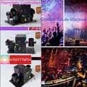 Electric Confetti Launcher Confetti Shooter with Wireless Remote for DJ Party Nightclub Wedding Stage Concert Event Show